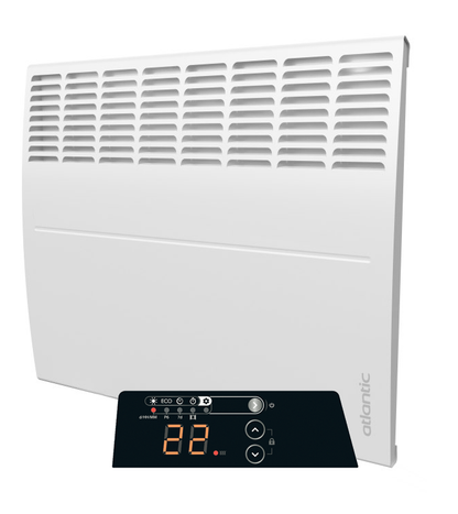 Radiateur électrique Ecoflex Atlantic avec thermostat réglable