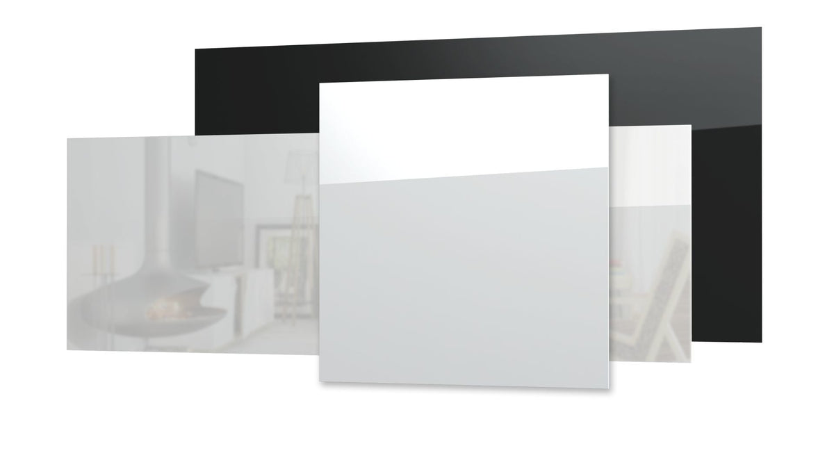 Ecosun GS-serie infraroodpanelen wit of zwart voor wand of plafond