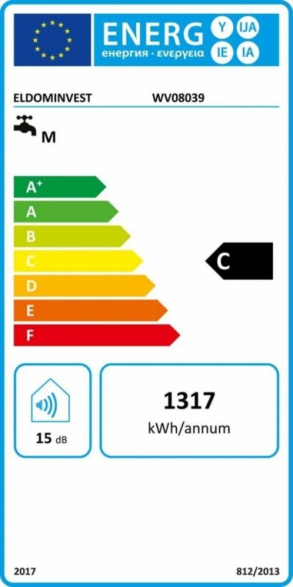 Chauffe-eau électrique Wi-Fi ELDOM 50 litres 2,0 kW