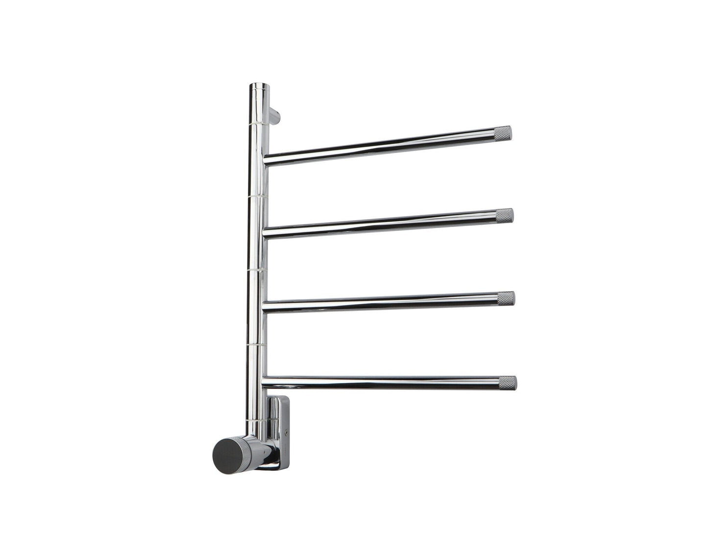 Radiateur sèche-serviettes électrique chromé avec thermostat