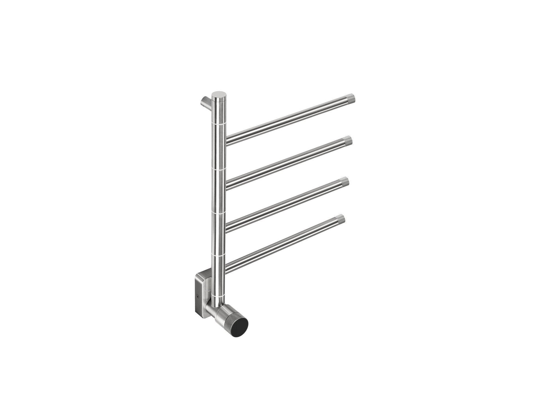 Radiateur sèche-serviettes électrique chromé avec thermostat