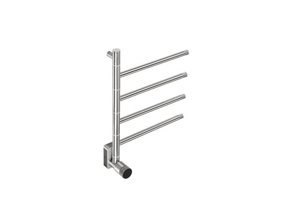 Radiateur sèche-serviettes électrique chromé avec thermostat
