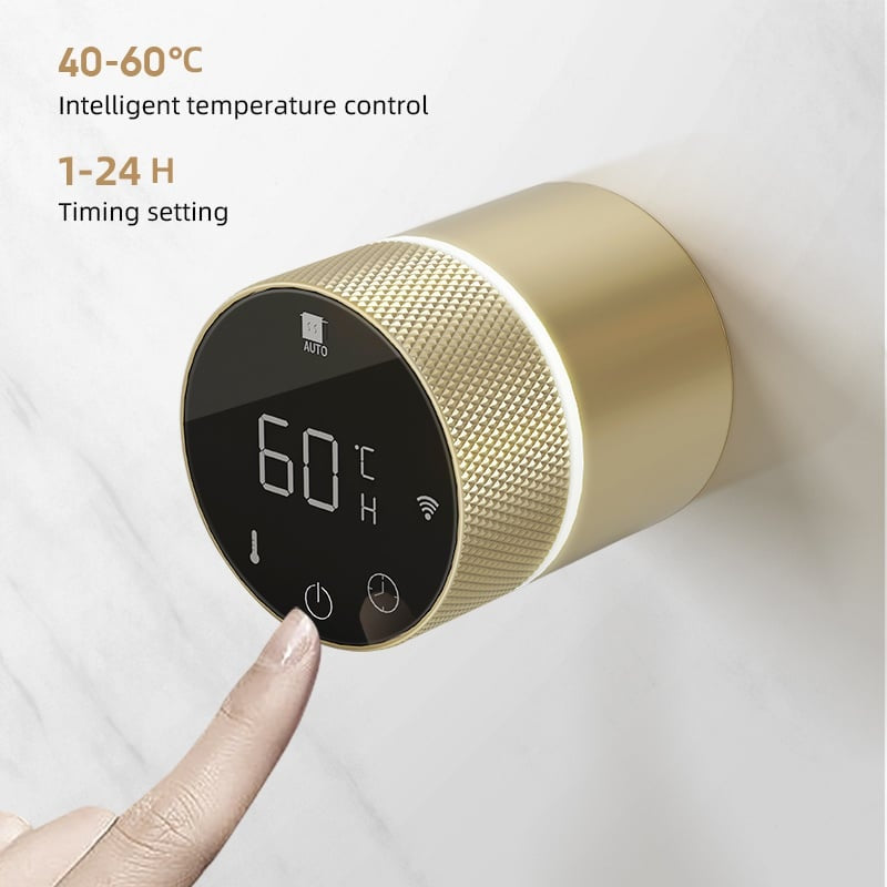 Radiateur sèche-serviettes électrique avec thermostat