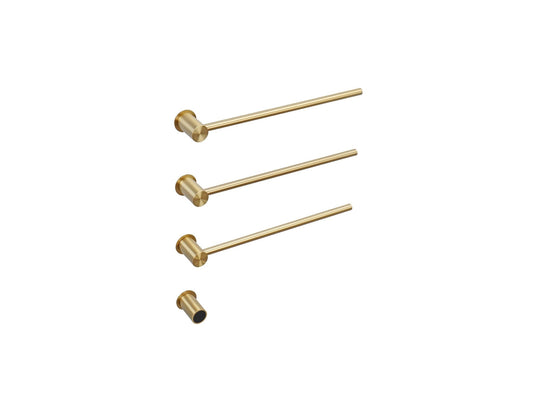 Radiateur sèche-serviettes électrique or avec thermostat L-SR0003-T