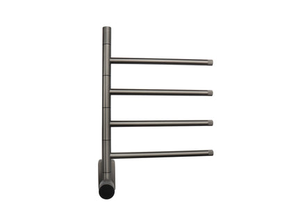 Radiateur sèche-serviettes électrique aspect métal avec thermostat