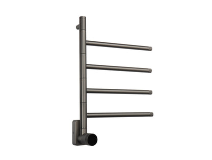 Radiateur sèche-serviettes électrique aspect métal avec thermostat