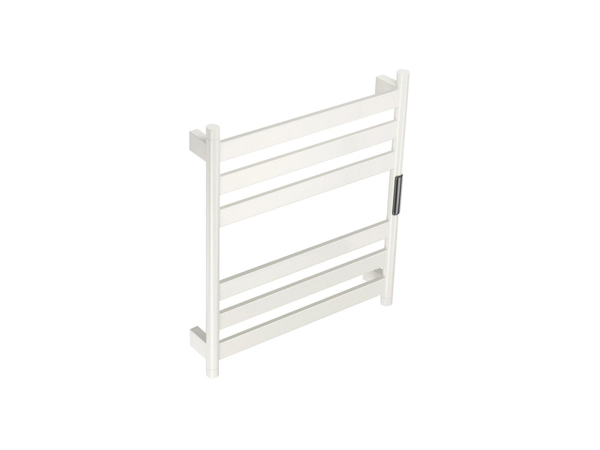 Elektrische zwarte handdoekradiator met thermostaat A-CS06G-W