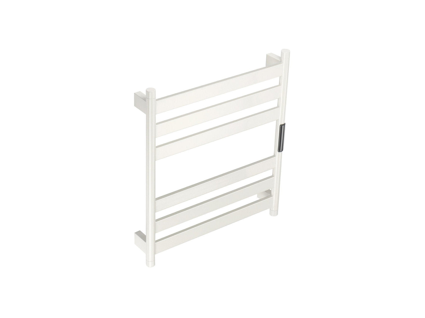 Radiateur sèche-serviettes électrique noir avec thermostat A-CS06G-W