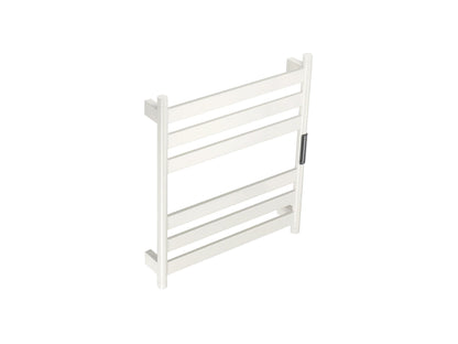 Radiateur sèche-serviettes électrique noir avec thermostat A-CS06G-W