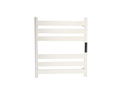 Radiateur sèche-serviettes électrique noir avec thermostat A-CS06G-W