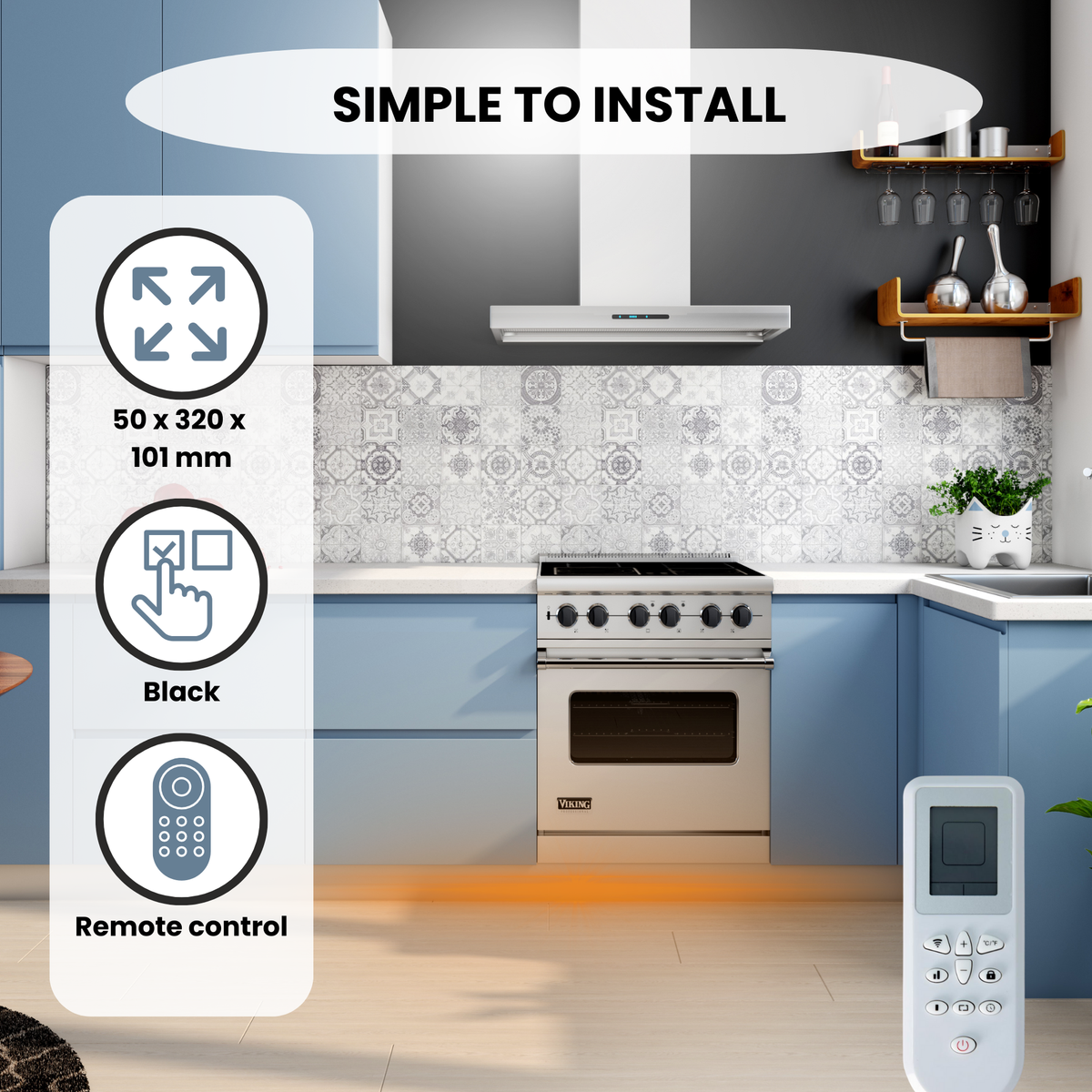 Elektrische plintverwarming eco spacer smart