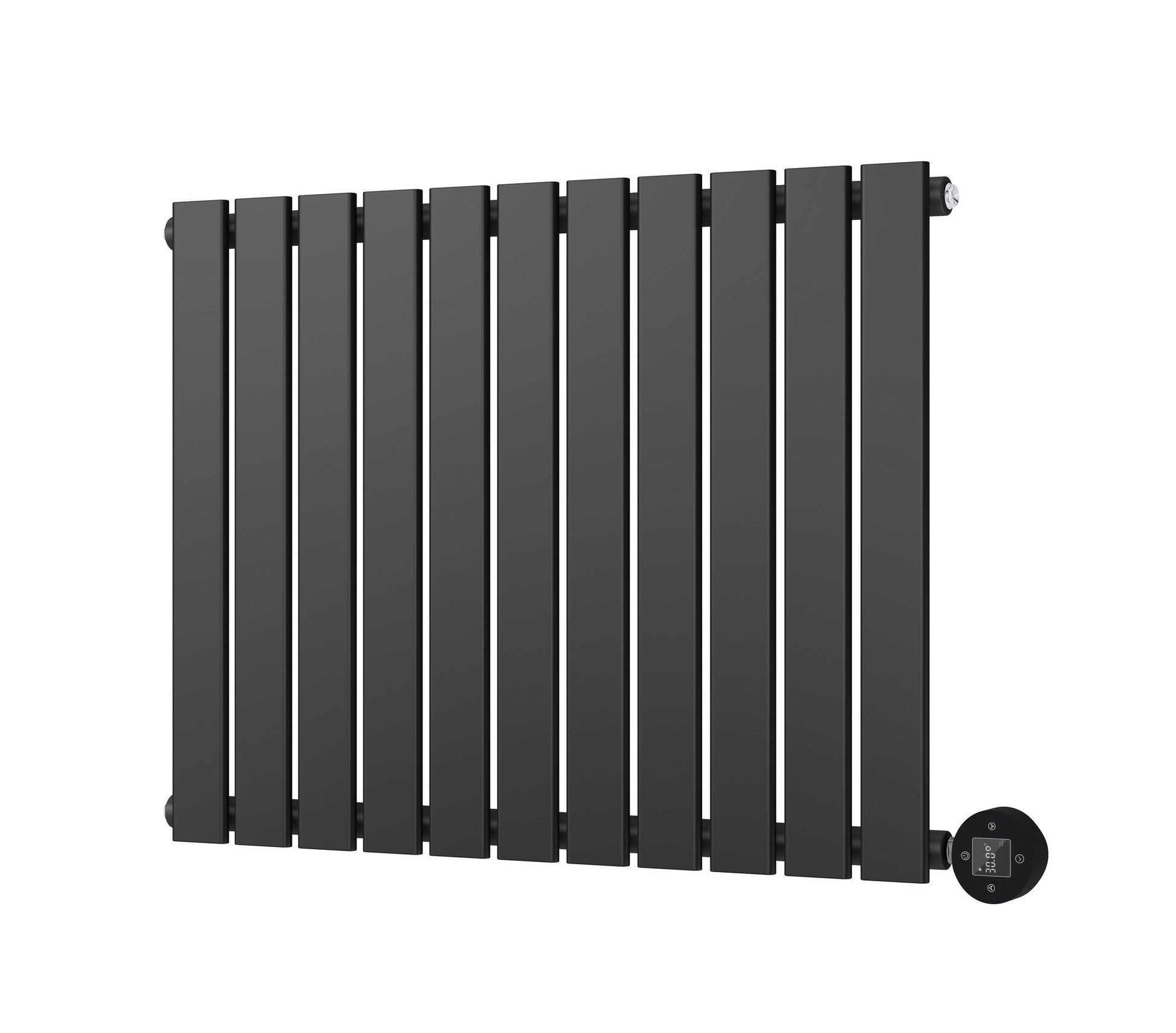 Radiateur électrique horizontal noir 800 watts Calysta