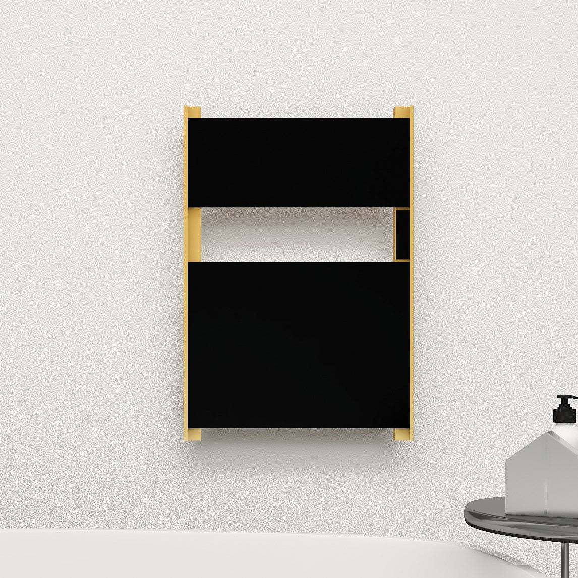 Radiateur électrique Maverick 90Watt noir-or