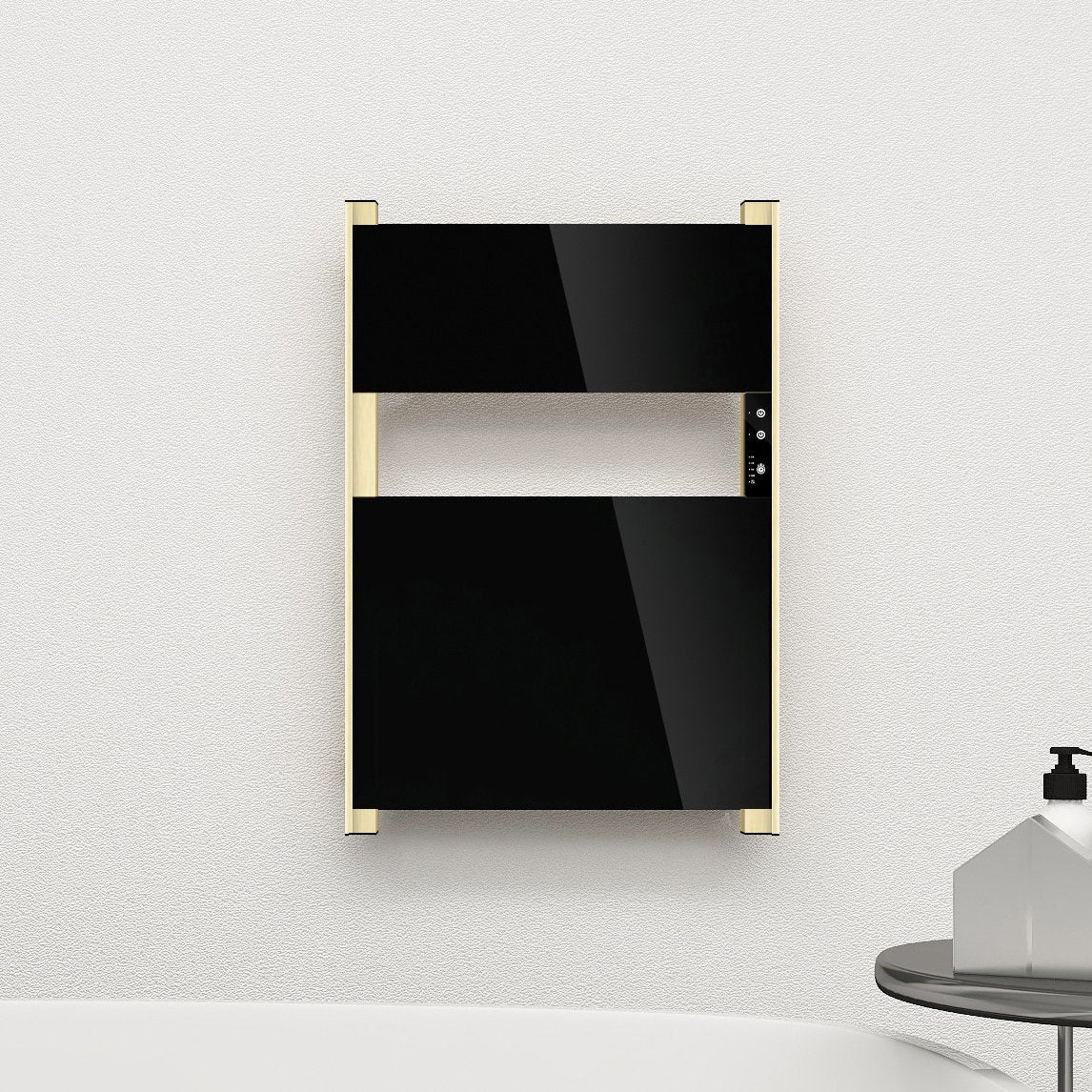 Radiateur électrique Maverick 90Watt noir-or