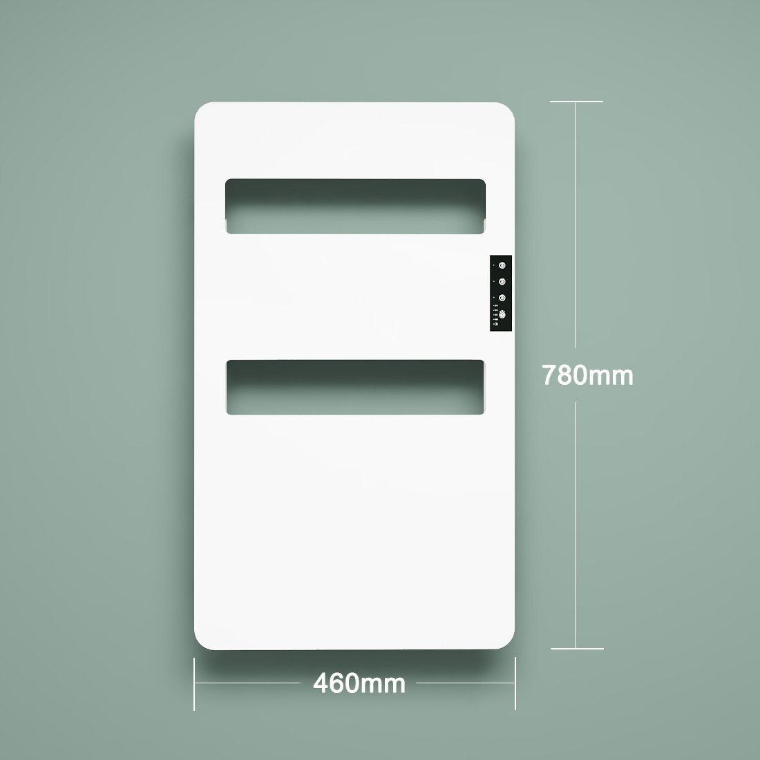 Radiateur Électrique Rodeo 160Watt blanc