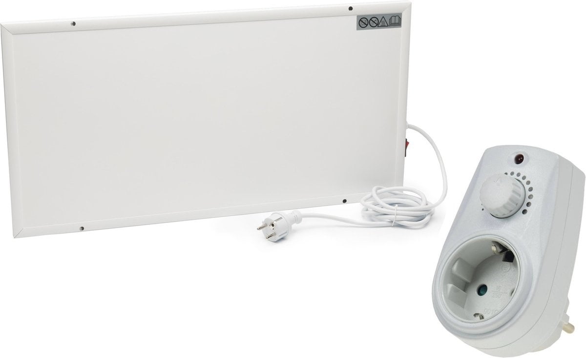 Panneau infrarouge QH-BV Série à visser 30 x 60 cm - 135 Watts avec variateur