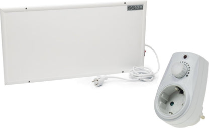 Panneau infrarouge QH-BV Série à visser 30 x 60 cm - 135 Watts avec variateur