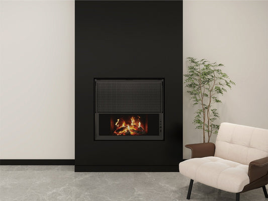 Cheminée à panneaux infrarouges LCD 1700Watt Deluxe