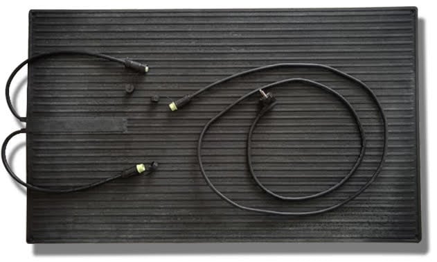 Koppelbare infrarood verwarmingsmat van rubber - Waterbestendig 60 x 100 cm