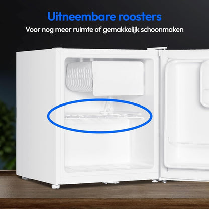 Mini réfrigérateur Nurion - 40 L - Petit réfrigérateur - Autonome - Compact - Blanc
