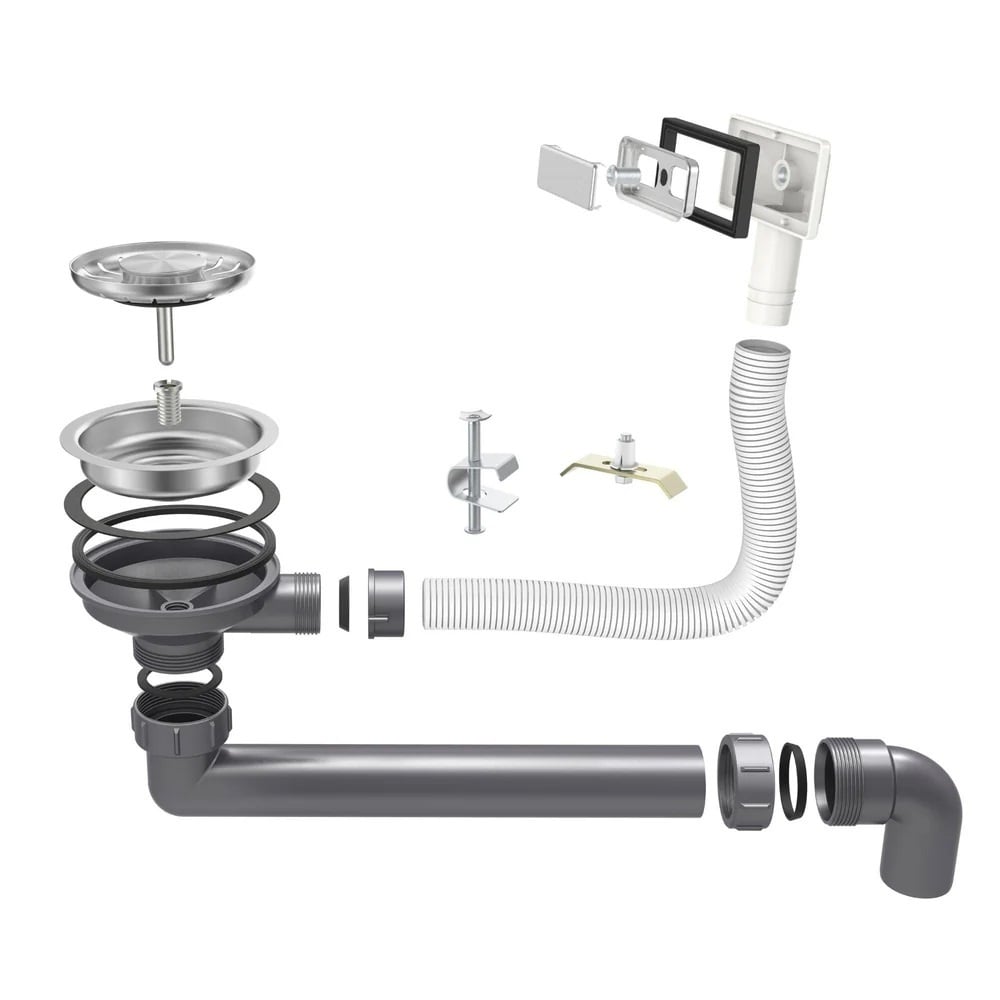 Nurion Évier Black Metal 28,5 x 34,5 – Évier de cuisine - Éviers de cuisine – Bac de cuisine - sans trou de robinet, en acier inoxydable