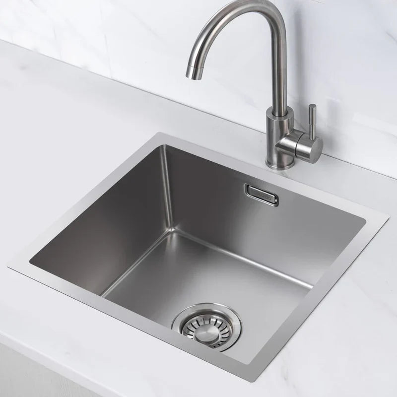 Nurion spoelbak inox 44,5 x 34,5 – keukenspoelbak – spoelbakken – keukenbak – zonder kraangat