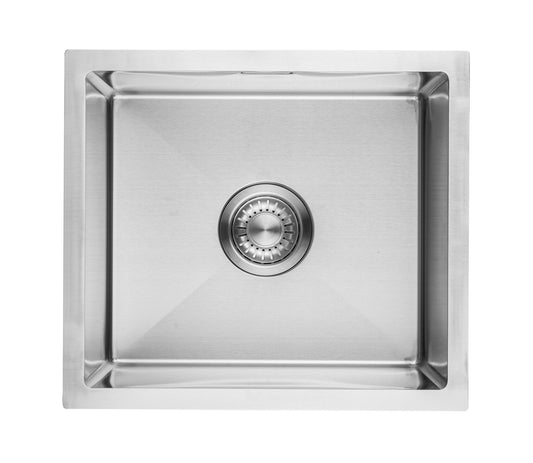 Évier Nurion inox 44,5 x 34,5 – Évier de cuisine - Éviers de cuisine – Bac de cuisine - sans trou pour robinet