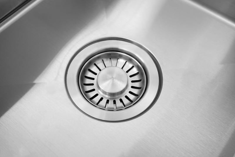 Évier Nurion inox 44,5 x 34,5 – Évier de cuisine - Éviers de cuisine – Bac de cuisine - sans trou pour robinet