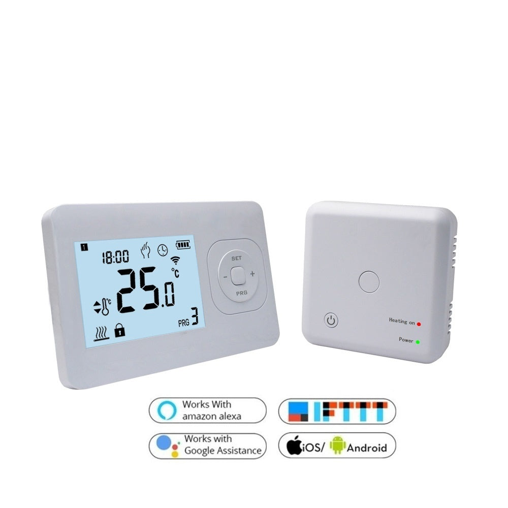 Thermostat programmable sans fil Wifi avec récepteur