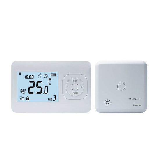 QH Thermostat programmable de base avec récepteur compact pour montage en saillie