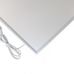 QH HH panneau infrarouge avec cadre blanc 900Watt 63x123 cm