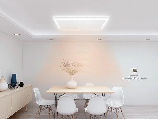 Panneau infrarouge QH-HL avec éclairage LED 63 x 108 cm - 700Watt