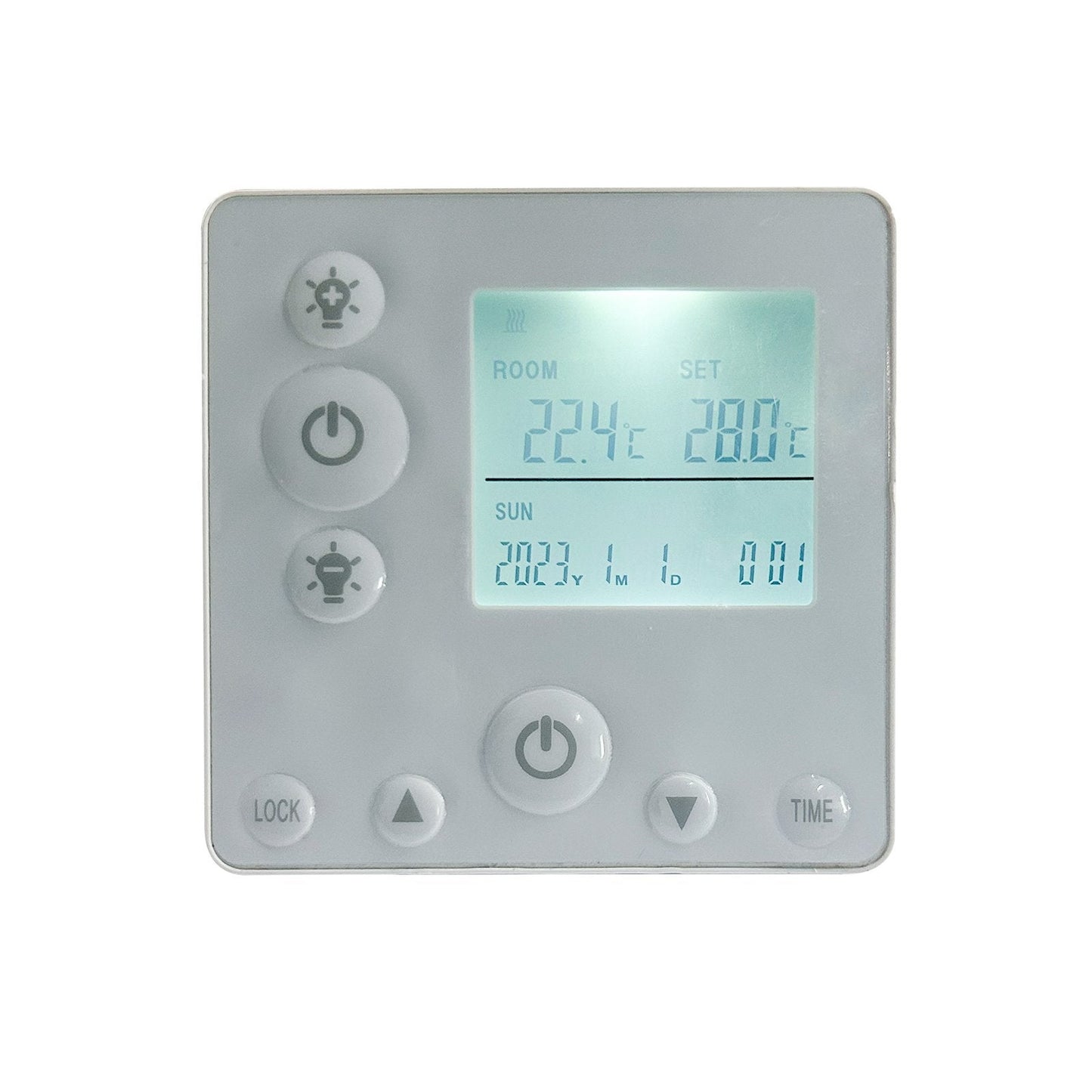 Télécommande pour panneaux infrarouges avec LED