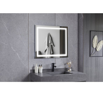 Miroir 70x50 cm sans cadre LED