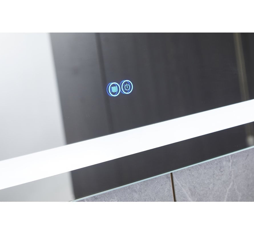 Miroir 70x50 cm sans cadre LED