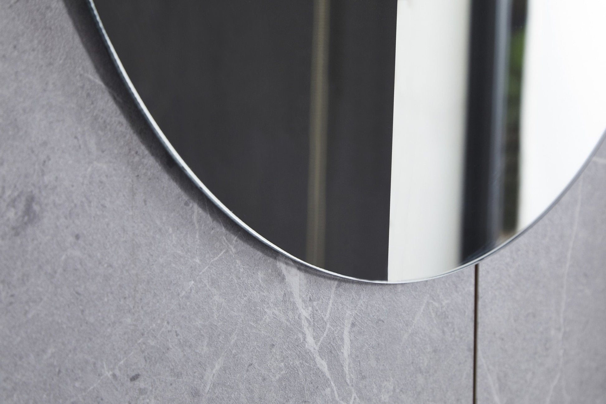 Miroir rond 100 cm sans cadre