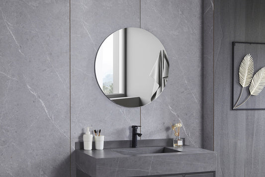 Miroir rond 60 cm sans cadre