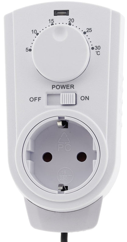 Prise thermostat simple avec capteur
