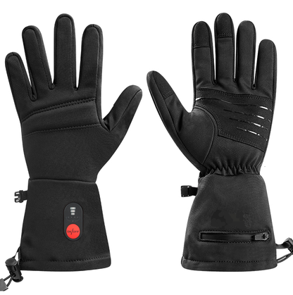 Gants de cyclisme chauffants électriques - 3 niveaux de chaleur