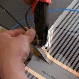 50cm - 80Watt m² infrarood vloerverwarming zonder thermostaat