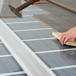 50cm - 120Watt m² infrarood vloerverwarming zonder thermostaat 