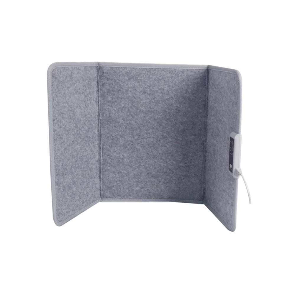 Panneau infrarouge mobile pliable avec 3 niveaux de chaleur - 165W