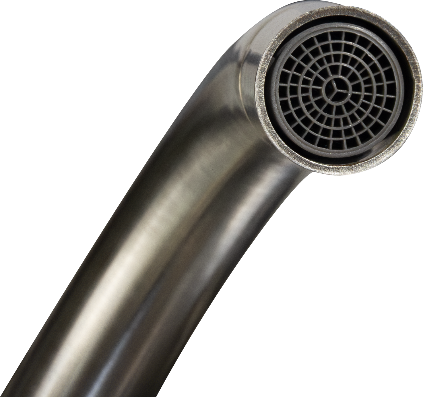 Robinet de lavabo en métal Gun avec bec pivotant à 180 degrés
