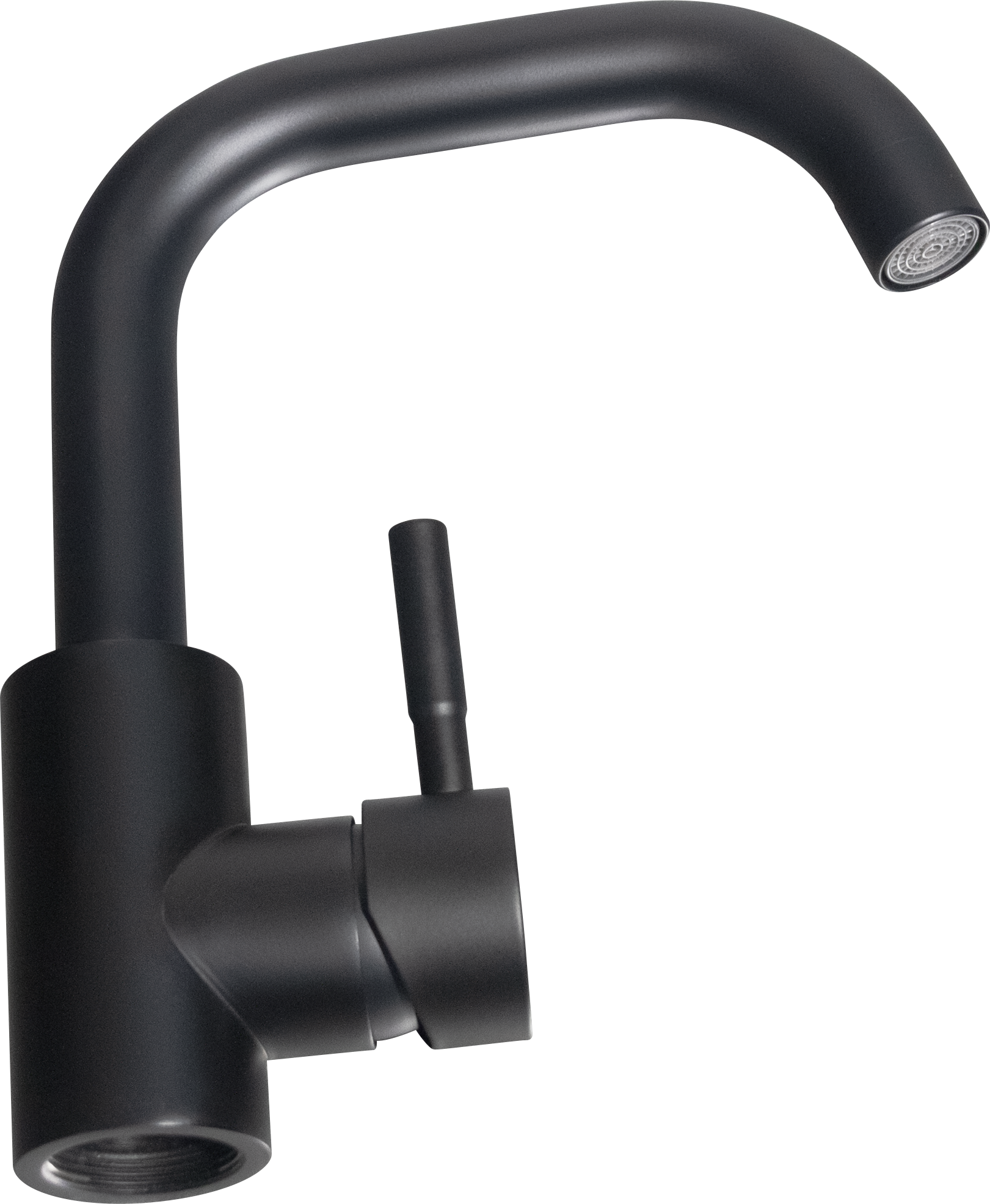 Robinet de lavabo avec bec pivotant à 180 degrés