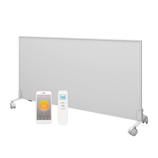 Panneau infrarouge mobile QH-OR série 350 ou 700Watt avec roues incluses
