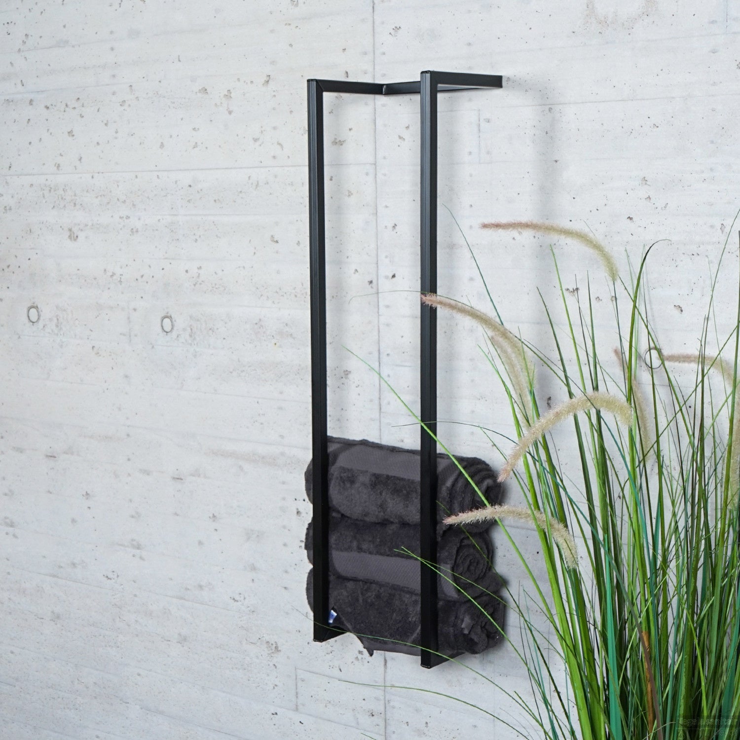 ZenRack Porte-serviettes industriel 45 x 15 x 13 cm